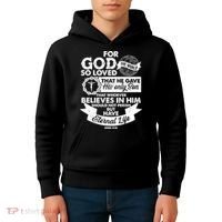 For God So Loved the World John 3:16 Kids Hoodie thumb 4
