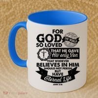 For God So Loved the World John 3:16 Coffee Mug thumb 2