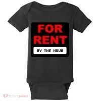 For Rent By The Hour Baby Bodysuit thumb 0