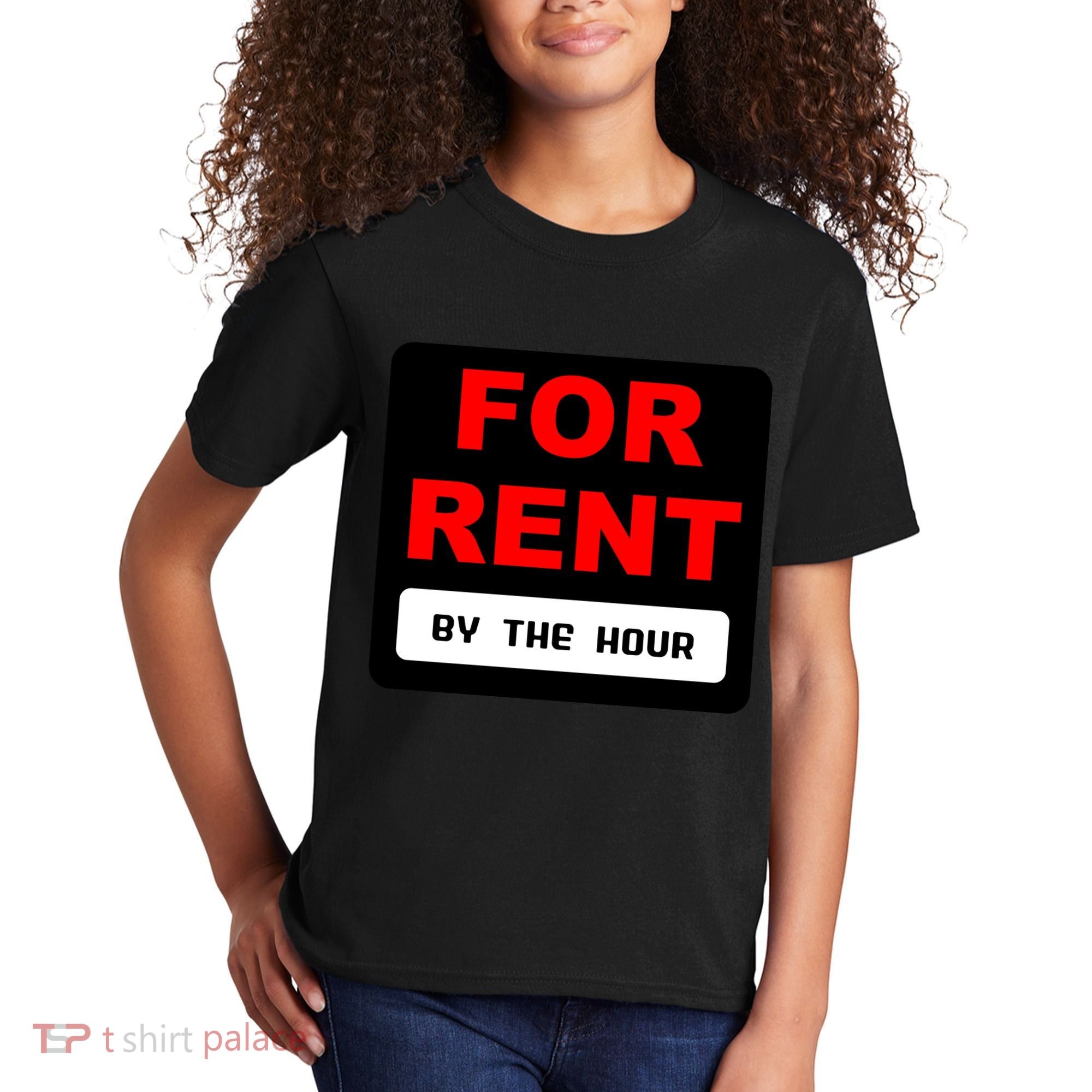 For Rent By The Hour Kids T-Shirt