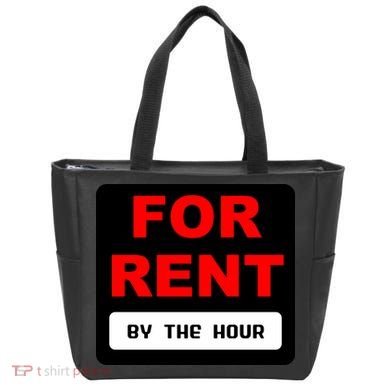 For Rent By The Hour Tote Bag