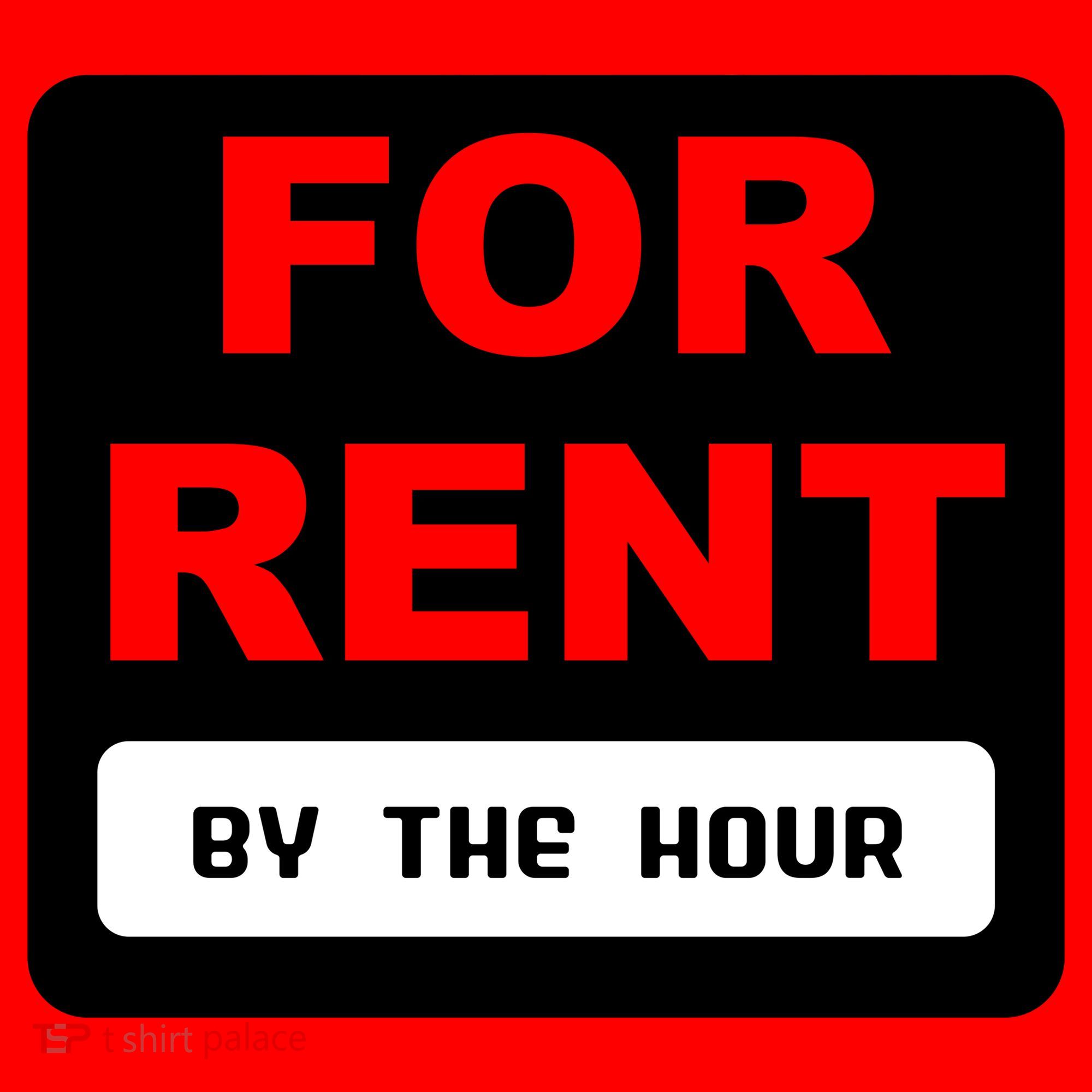For Rent By The Hour Santa Hat