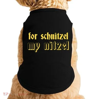 For Schnitzel My Nitzel Doggie Tank