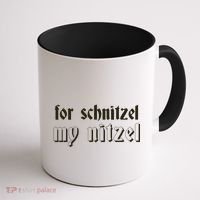 For Schnitzel My Nitzel Coffee Mug thumb 1