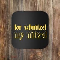 For Schnitzel My Nitzel Coaster thumb 0