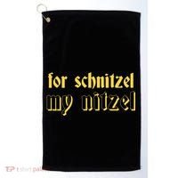 For Schnitzel My Nitzel Golf Towel thumb 0