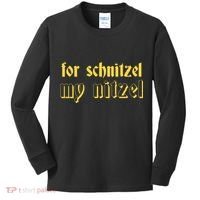 For Schnitzel My Nitzel Kids Long Sleeve Shirt thumb 0