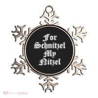 For Schnitzel My Nitzel Funny Oktoberfest Ornament thumb 0