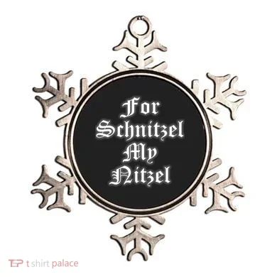 For Schnitzel My Nitzel Funny Oktoberfest Ornament