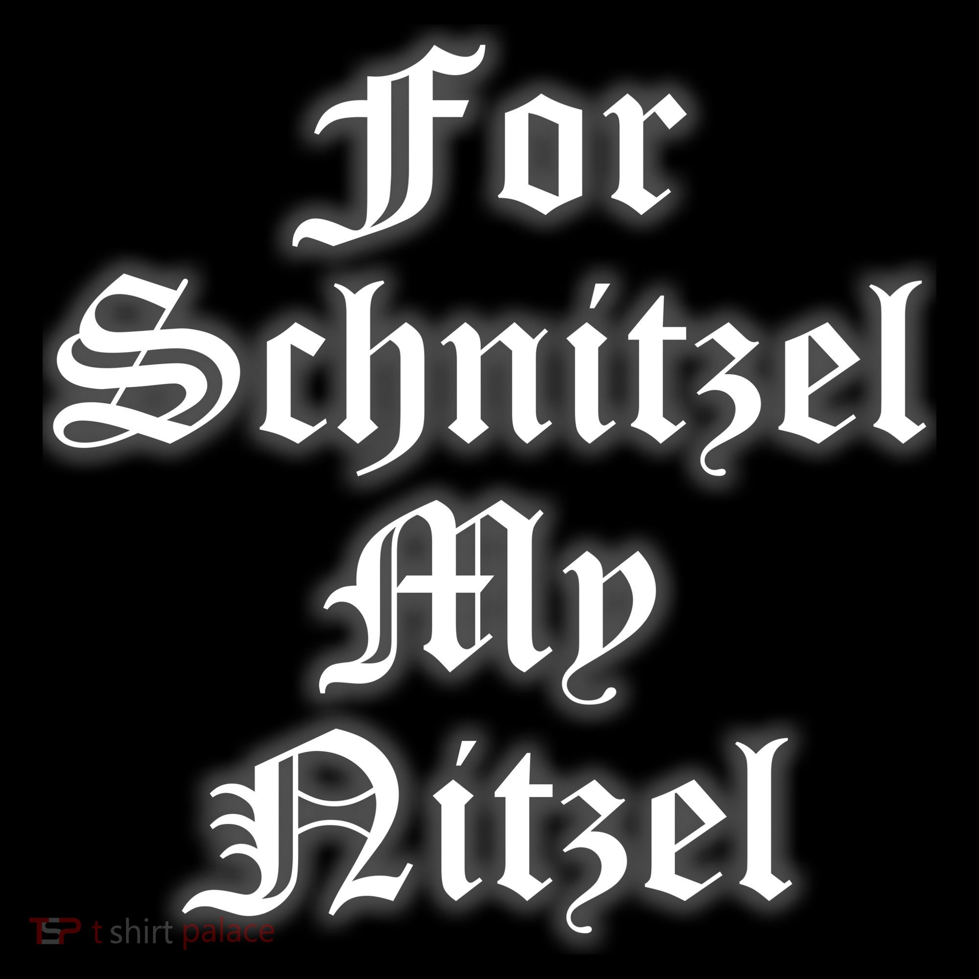 For Schnitzel My Nitzel Funny Oktoberfest Ornament