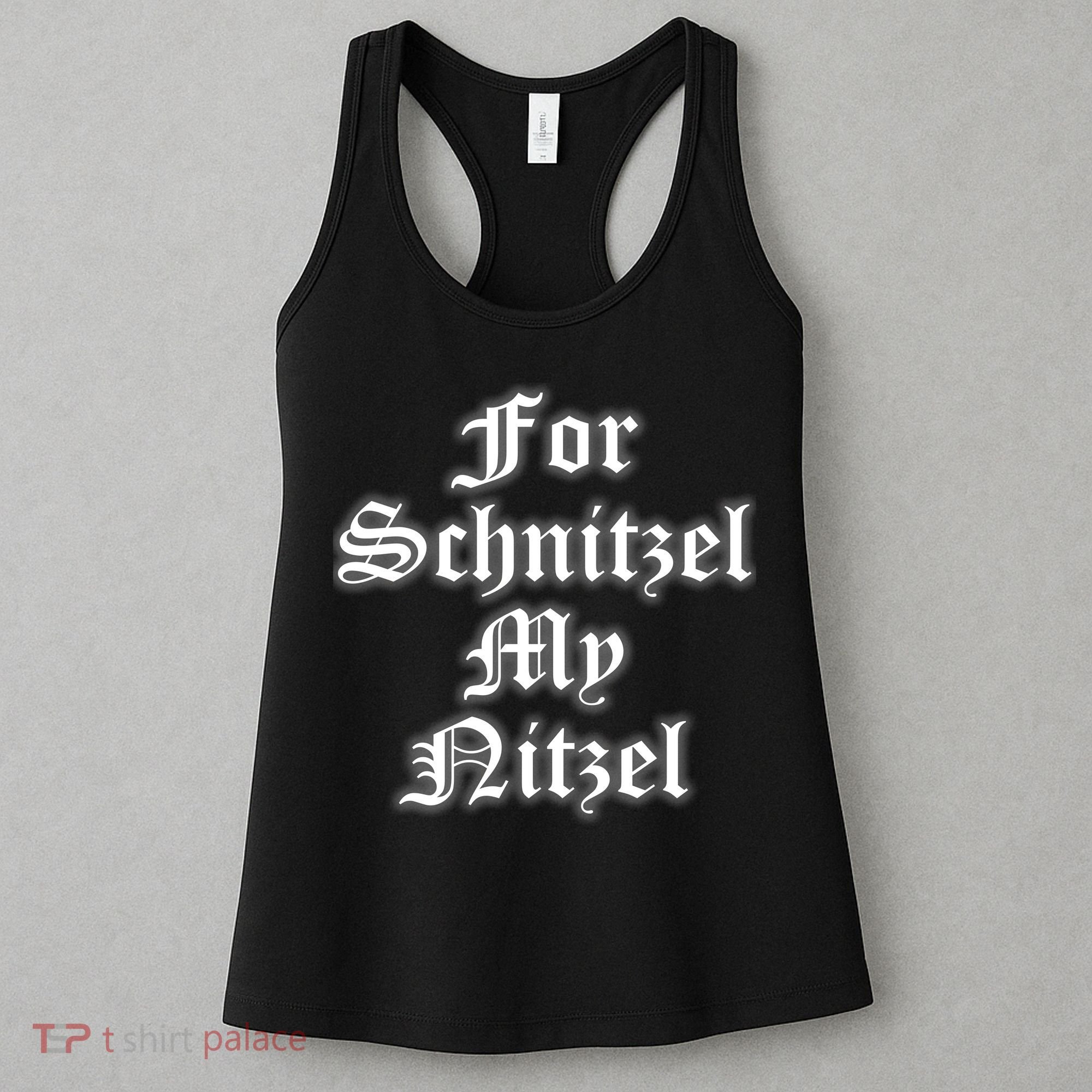 For Schnitzel My Nitzel Funny Oktoberfest Women's Tank Top