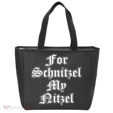 For Schnitzel My Nitzel Funny Oktoberfest Tote Bag