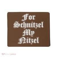 For Schnitzel My Nitzel Funny Oktoberfest Mousepad thumb 0