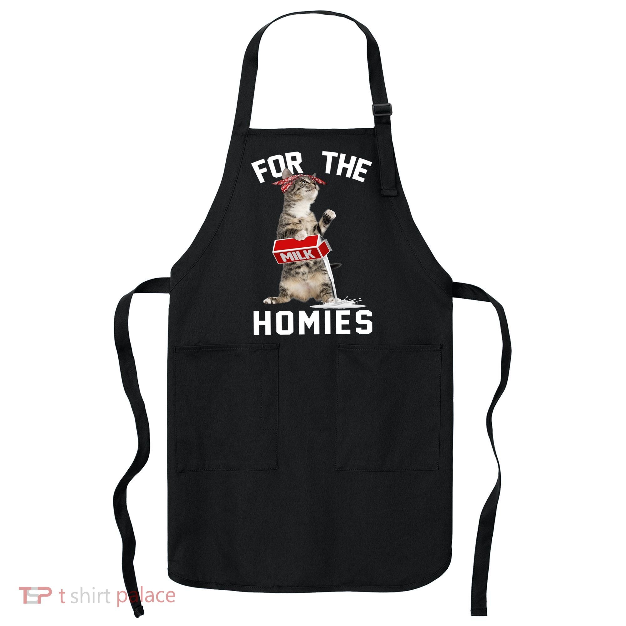 For The Homies Gangsta Cat Apron