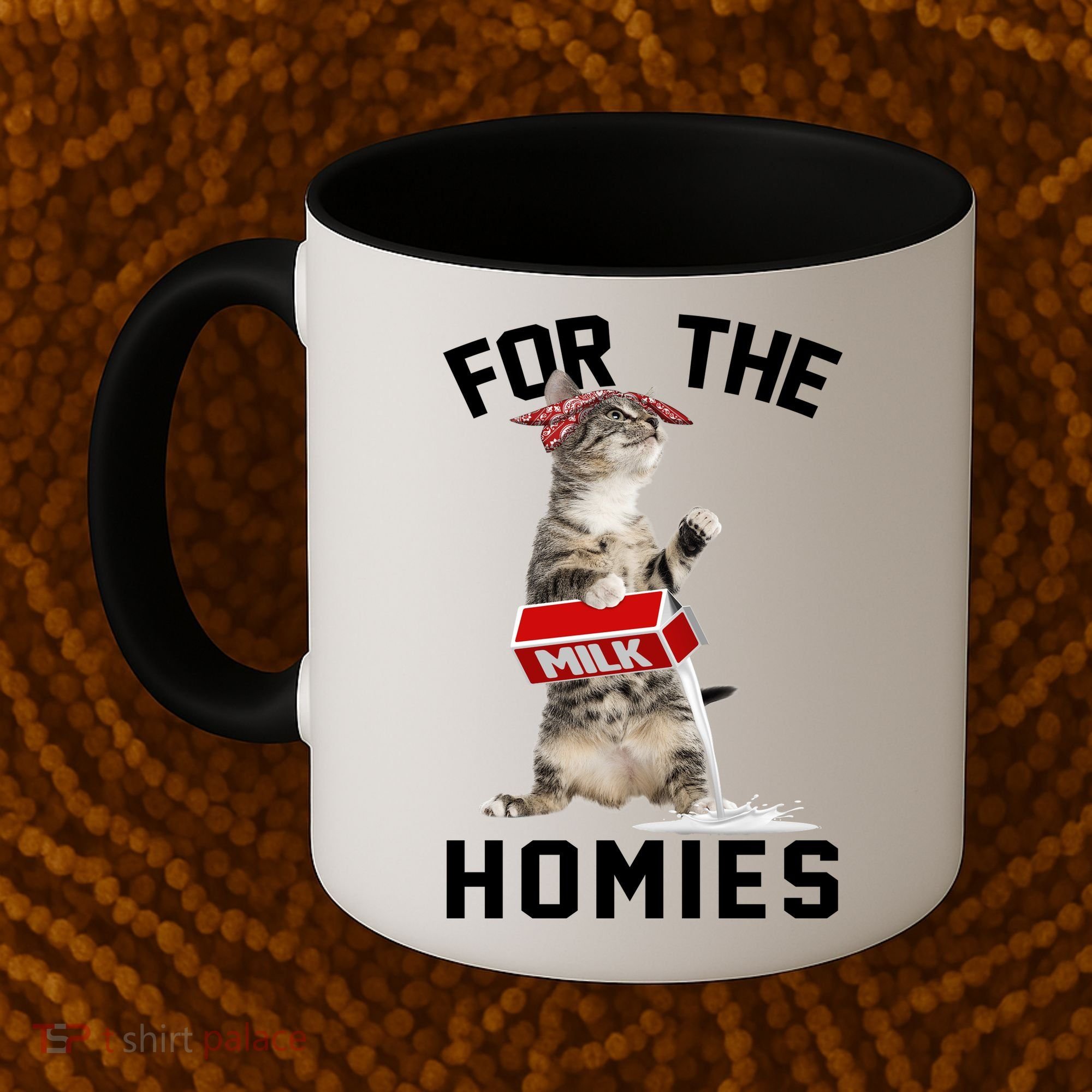 For The Homies Gangsta Cat Coffee Mug