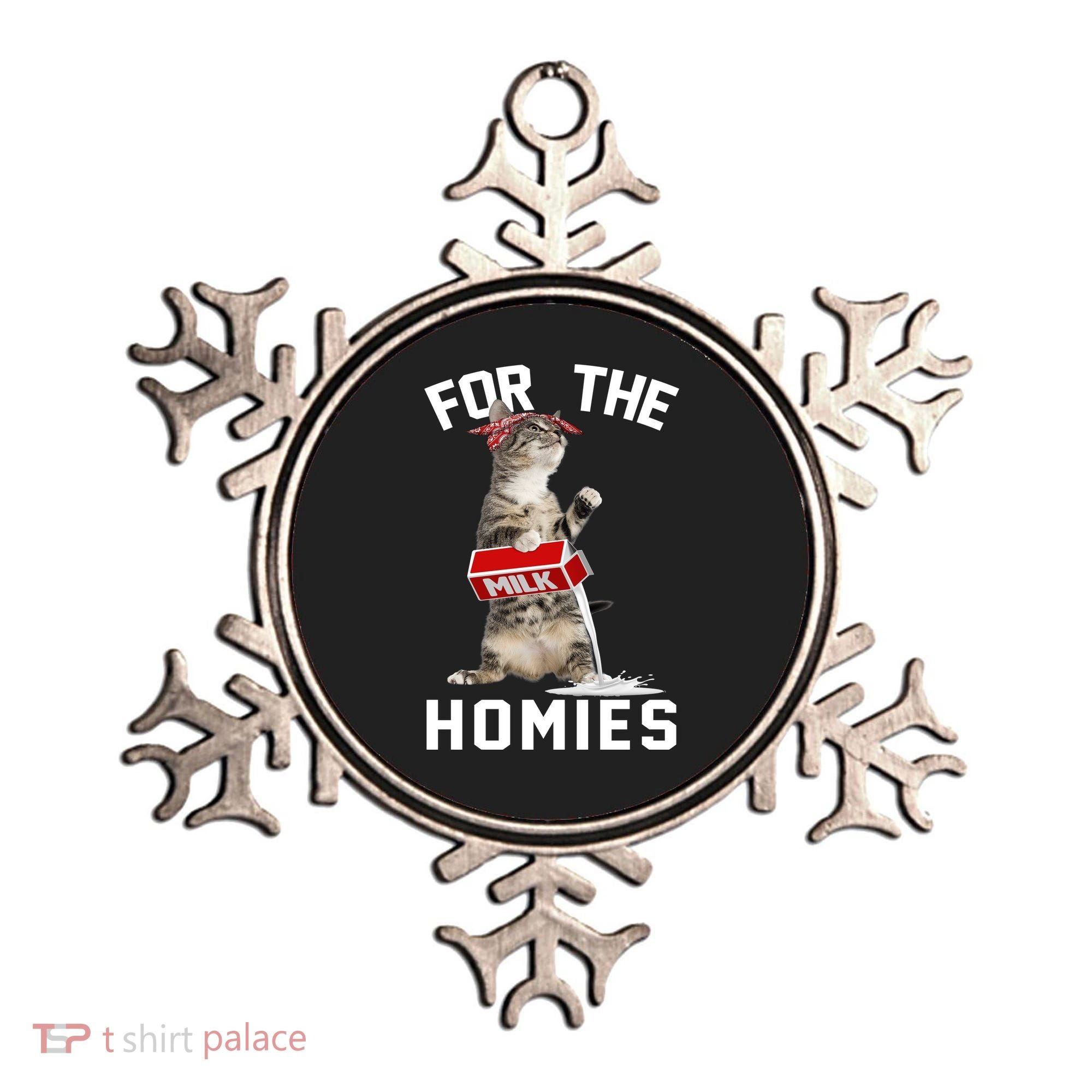 For The Homies Gangsta Cat Ornament