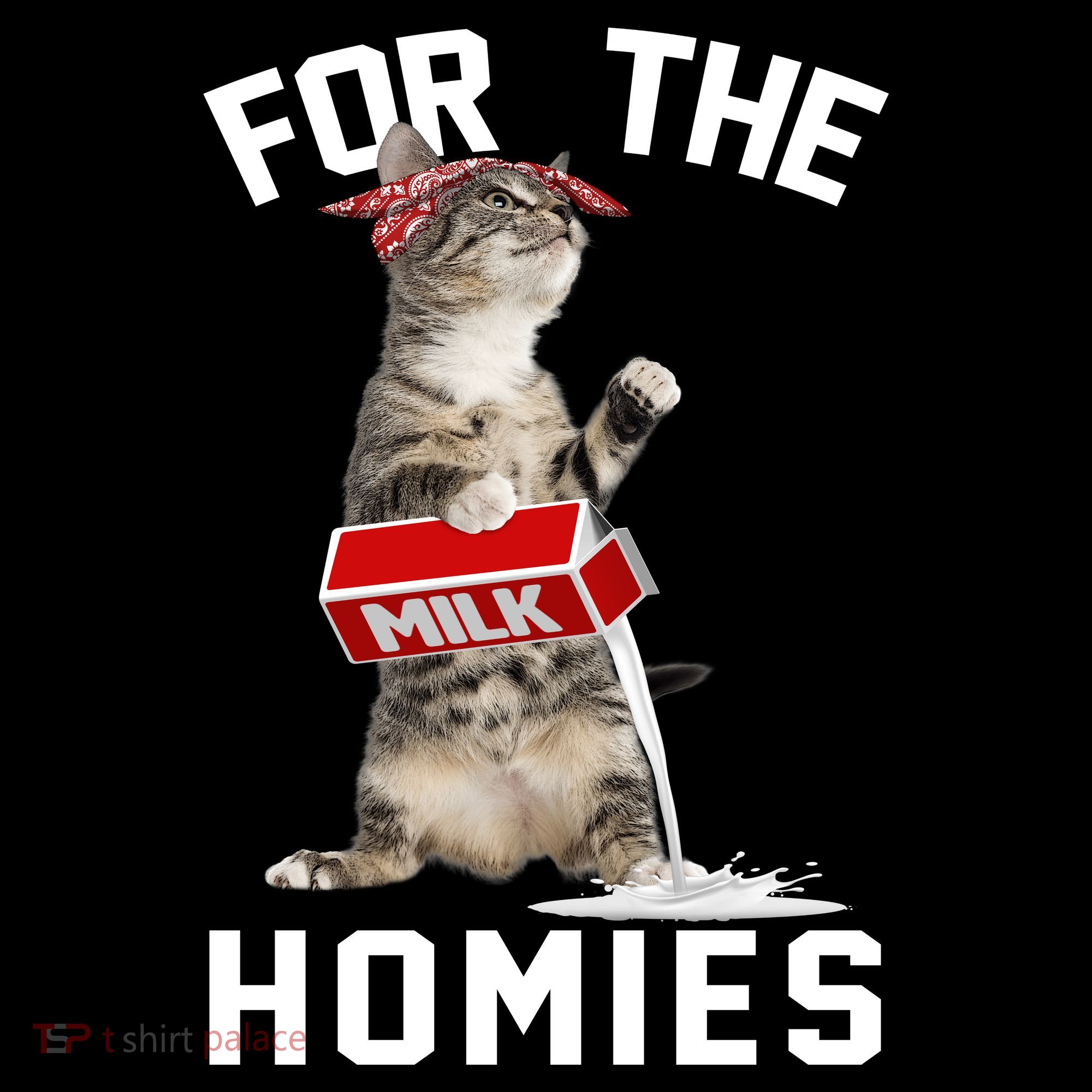For The Homies Gangsta Cat Women's Tank Top