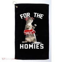 For The Homies Gangsta Cat Golf Towel thumb 0