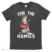 For The Homies Gangsta Cat T-Shirt thumb 0