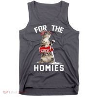 For The Homies Gangsta Cat Tank Top thumb 0