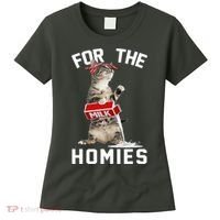 For The Homies Gangsta Cat Women's T-Shirt thumb 0