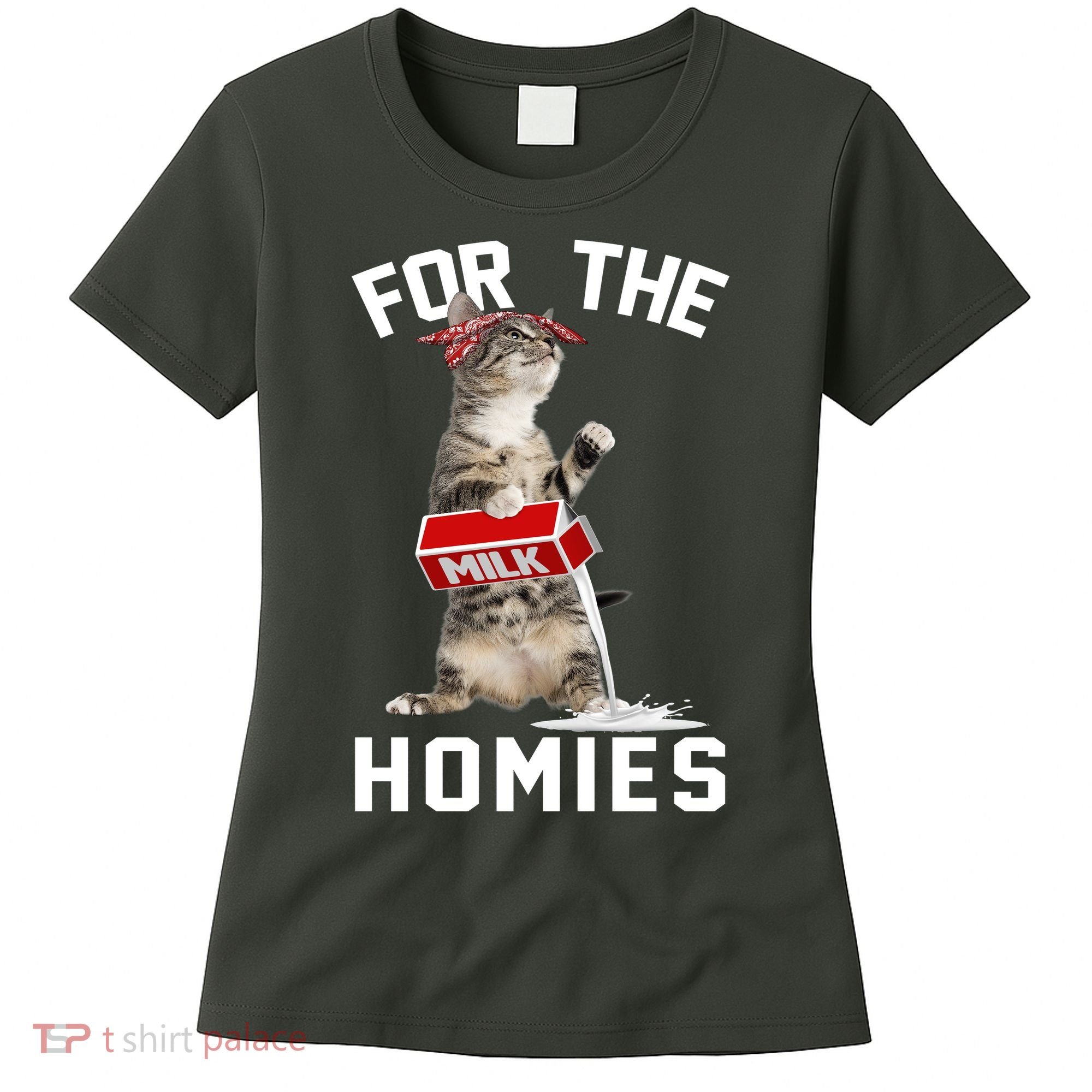 For The Homies Gangsta Cat Women's T-Shirt