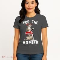 For The Homies Gangsta Cat Women's T-Shirt thumb 4