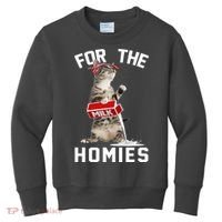 For The Homies Gangsta Cat Kids Sweatshirt thumb 0
