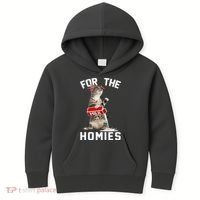 For The Homies Gangsta Cat Kids Hoodie thumb 0