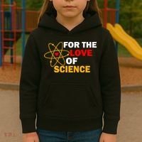 For The Love Of Science Kids Hoodie thumb 3