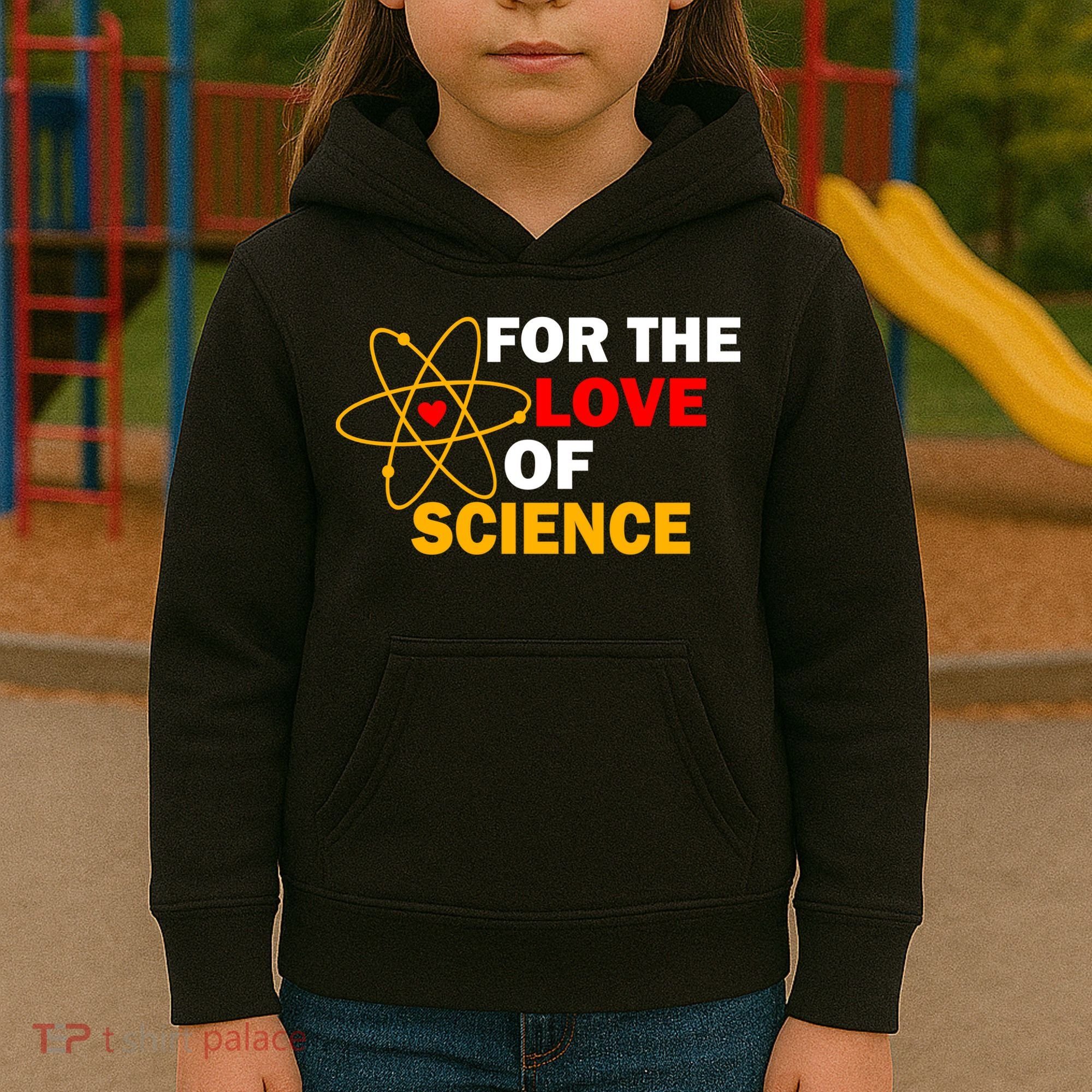 For The Love Of Science Kids Hoodie