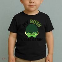 Funny Offensive Rude Novelty My Bush Needs A Trim Hairstyle Toddler T-Shirt thumb 2