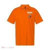 Football Orange Ribbon Multiple Sclerosis Awareness Polo thumb 0