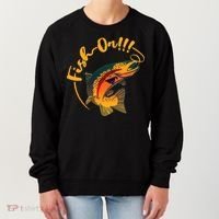 Fish On!!! Rainbow Trout Fishing Women's Sweatshirt thumb 0