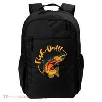 Fish On!!! Rainbow Trout Fishing Backpack thumb 0