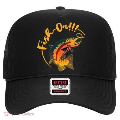 Fish On!!! Rainbow Trout Fishing Hat