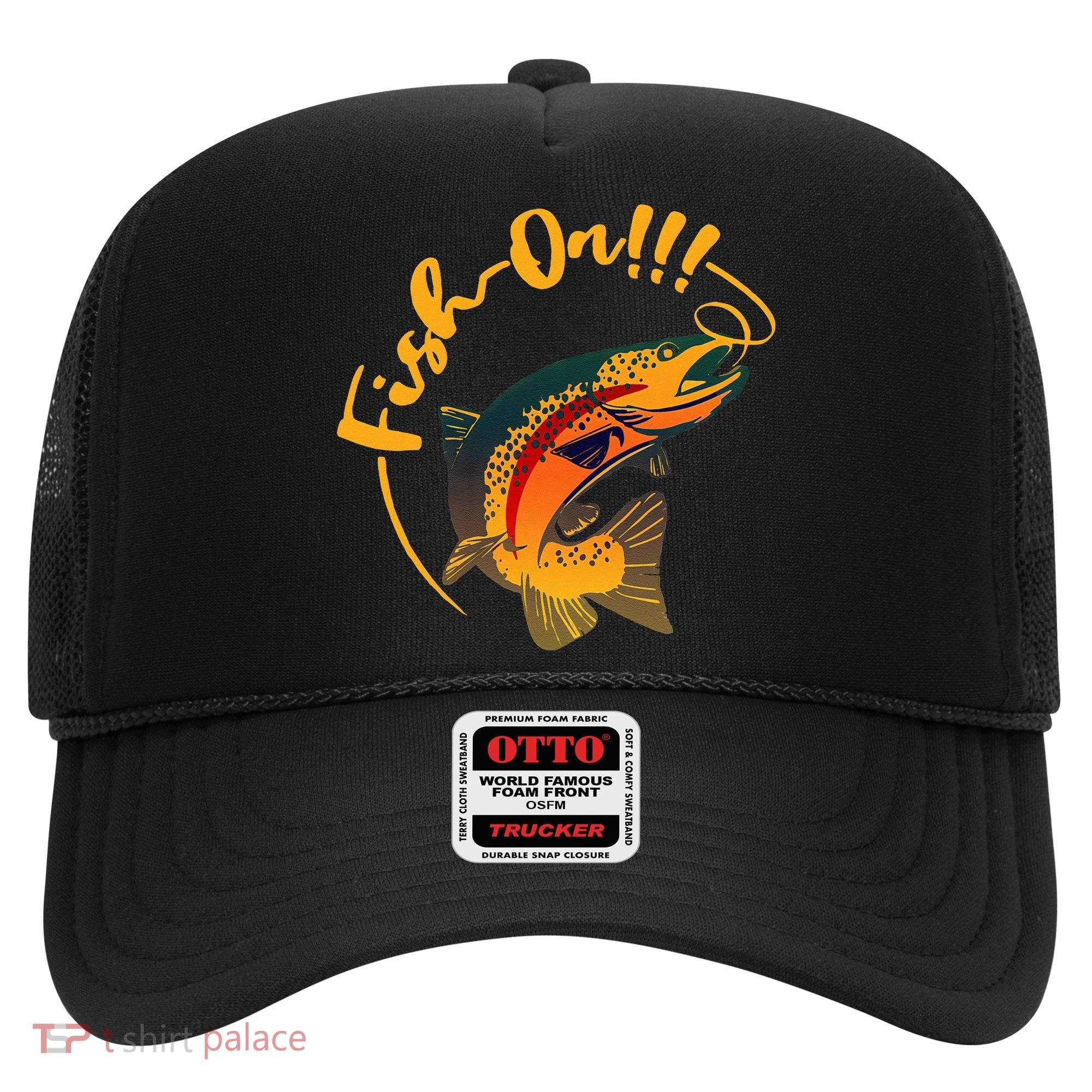 Fish On!!! Rainbow Trout Fishing Hat