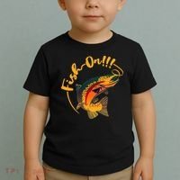 Fish On!!! Rainbow Trout Fishing Toddler T-Shirt thumb 2