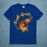 Fish On!!! Rainbow Trout Fishing Funny Gift T-Shirt thumb 5