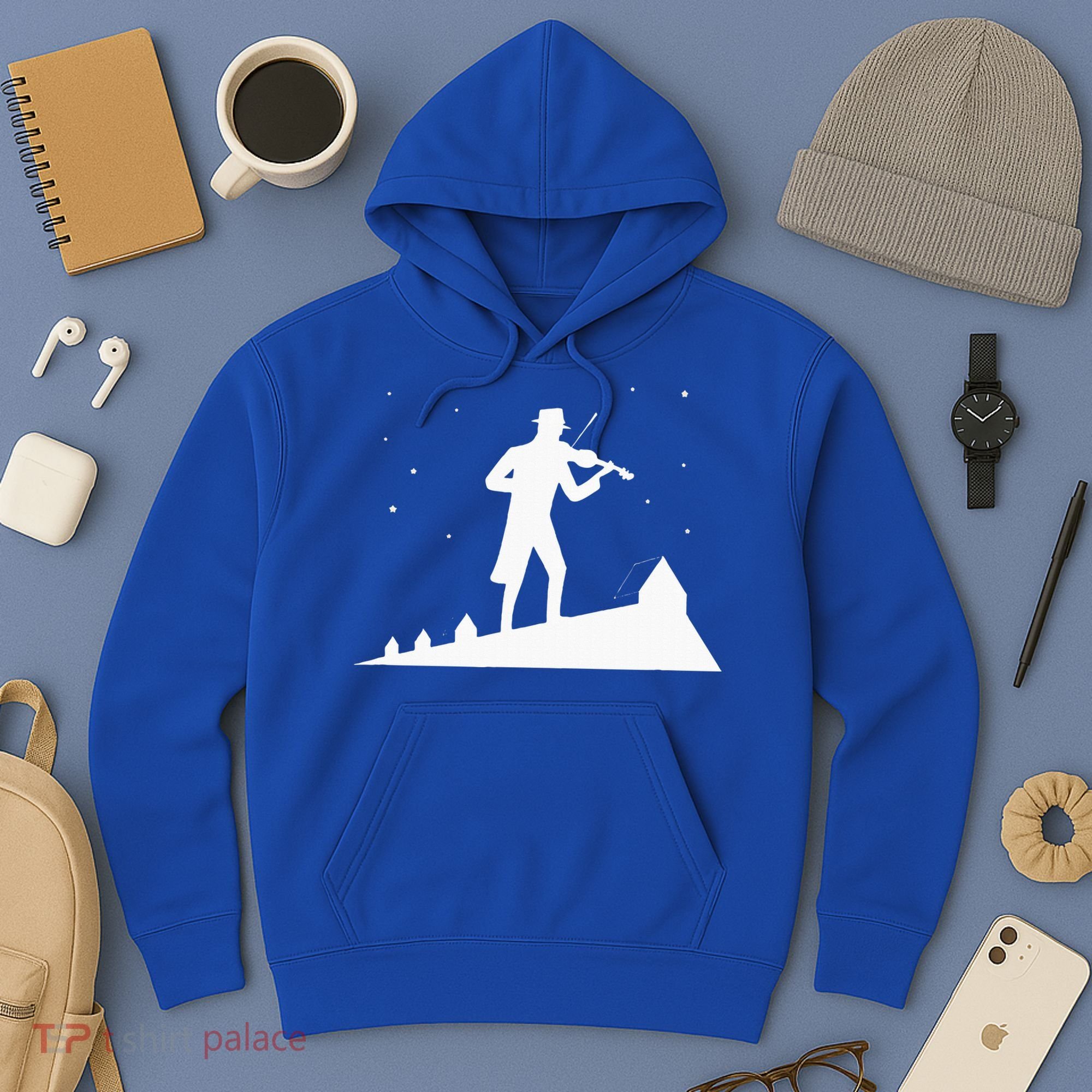 Fiddler On Roof Retro Musical Theater Broadway Theatre Hoodie