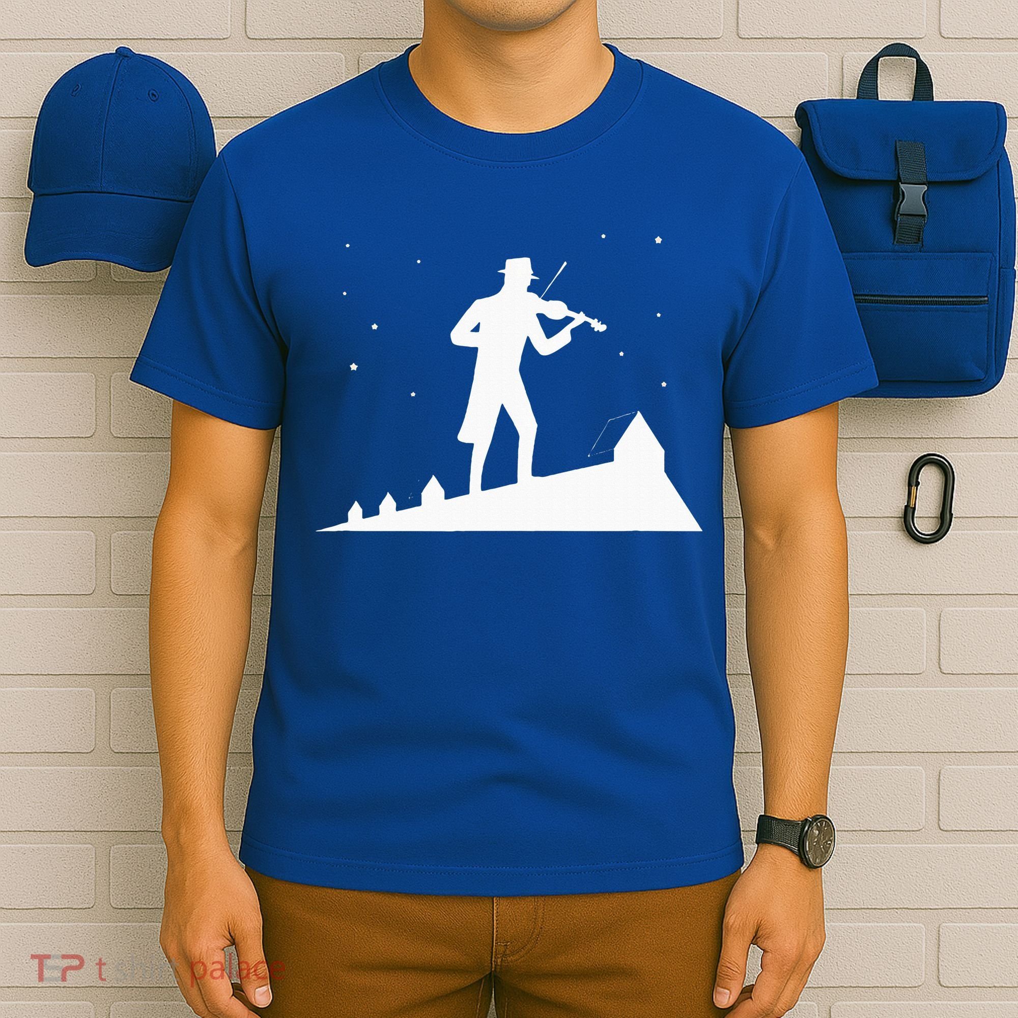Fiddler On Roof Retro Musical Theater Broadway Theatre T-Shirt