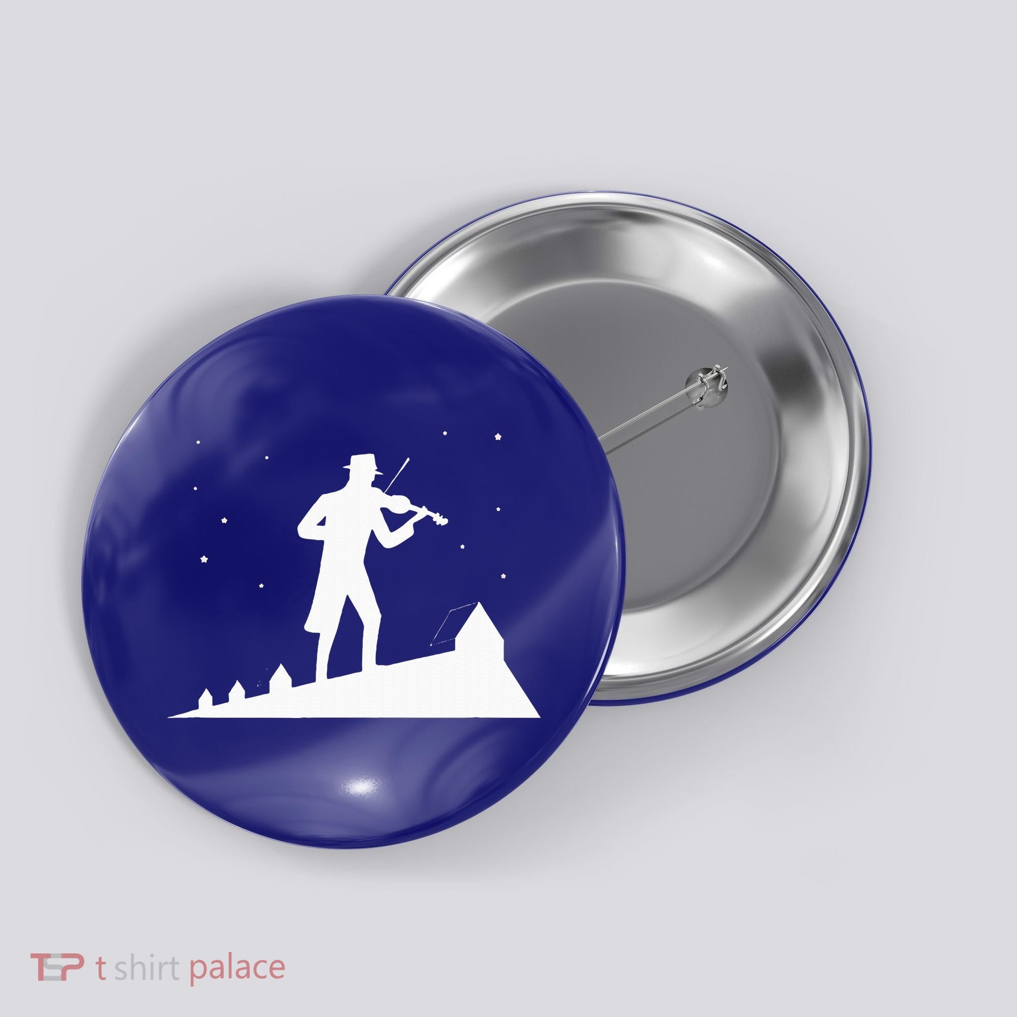 Fiddler On Roof Retro Musical Theater Broadway Theatre Button