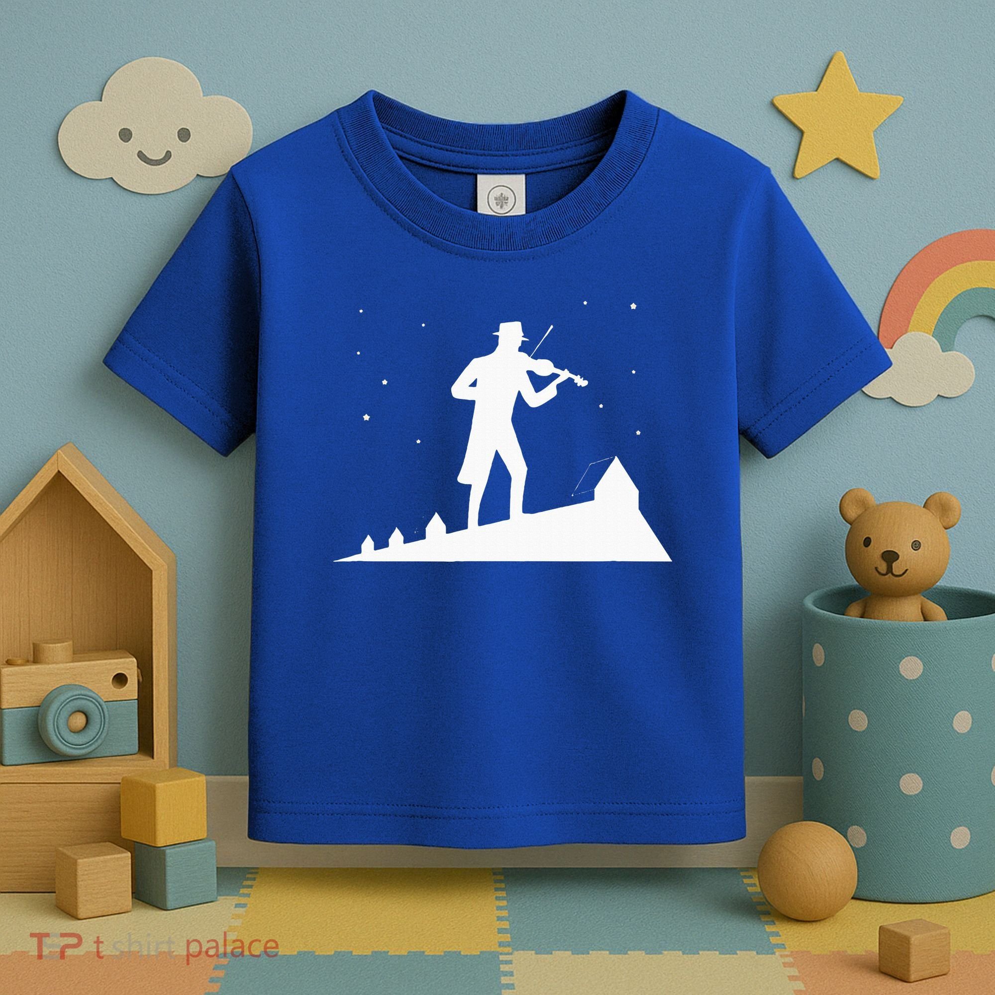 Fiddler On Roof Retro Musical Theater Broadway Theatre Toddler T-Shirt