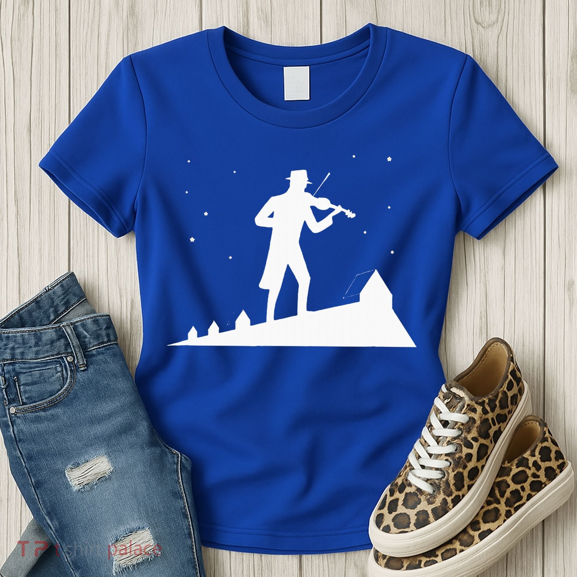 Fiddler On Roof Retro Musical Theater Broadway Theatre Women's T-Shirt