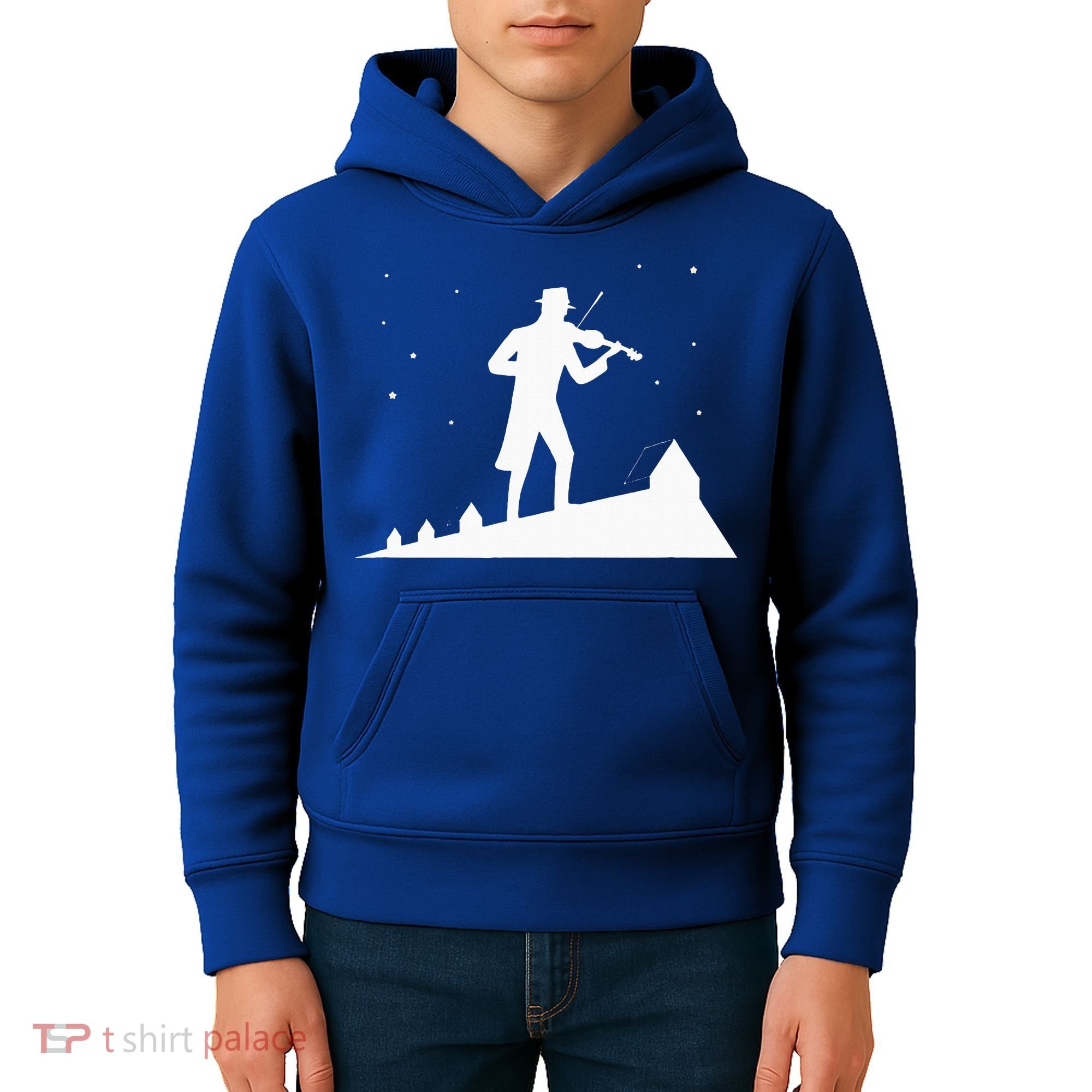 Fiddler On Roof Retro Musical Theater Broadway Theatre Kids Hoodie
