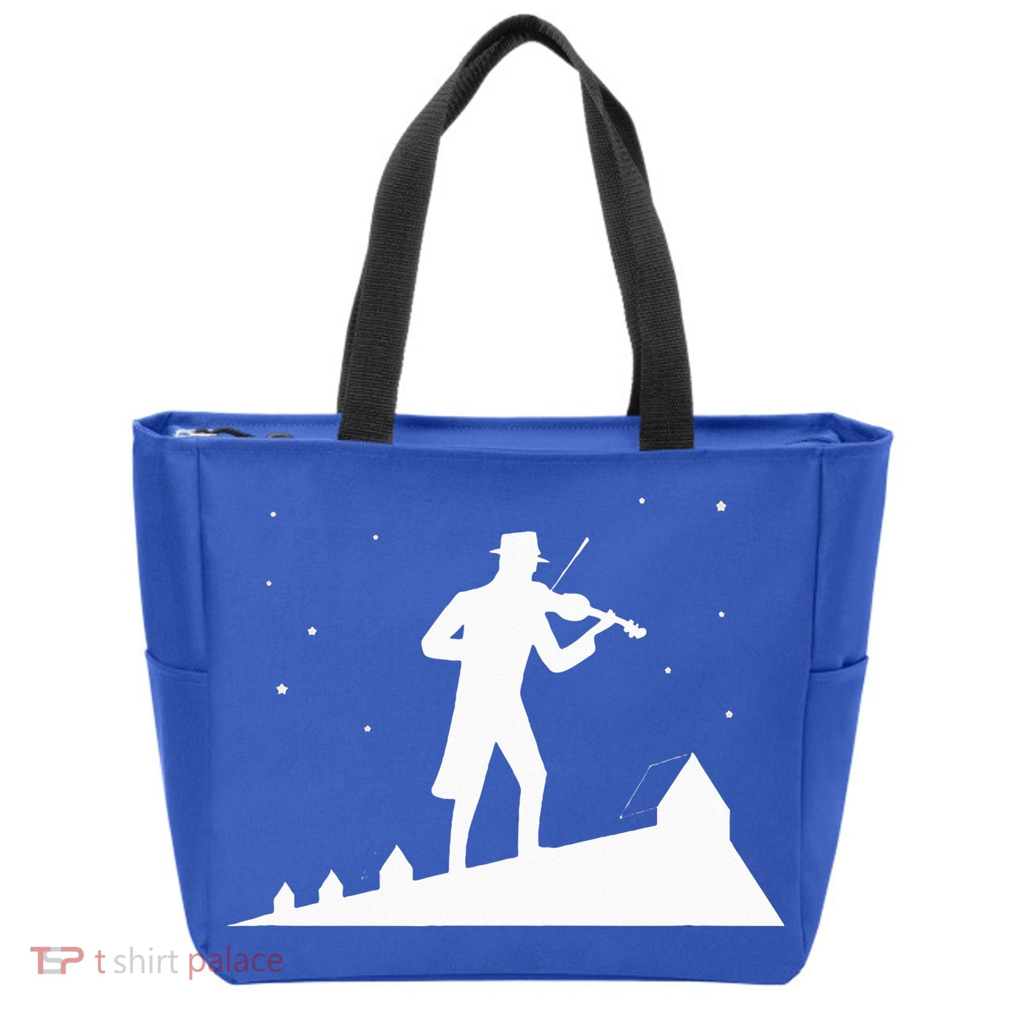 Fiddler On Roof Retro Musical Theater Broadway Theatre Tote Bag