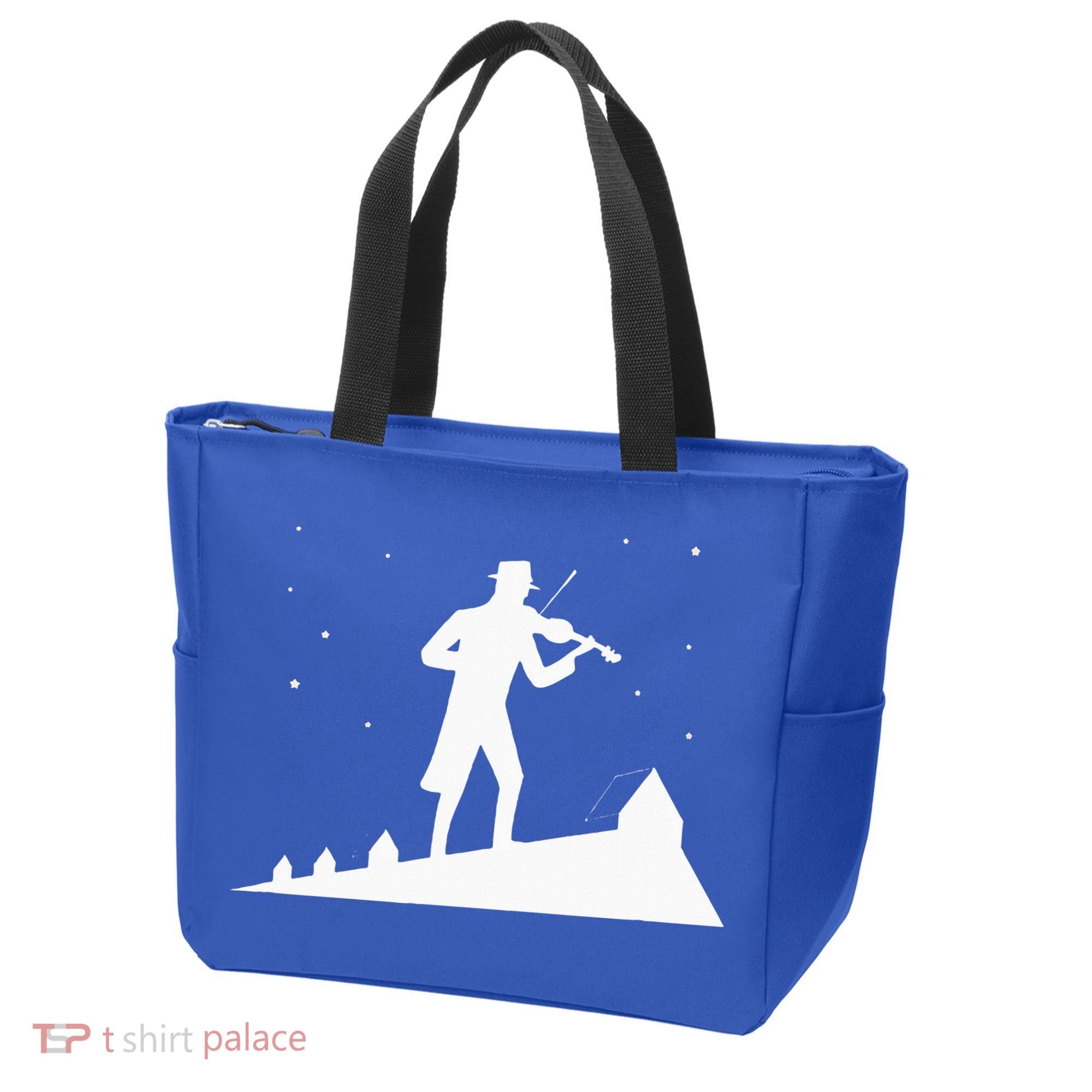 Fiddler On Roof Retro Musical Theater Broadway Theatre Tote Bag