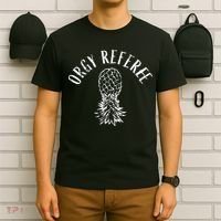 Funny Orgy Referee Upside Down Pineapple Swinger T-Shirt thumb 6