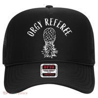 Funny Orgy Referee Upside Down Pineapple Swinger Hat thumb 0