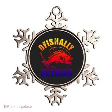 Fishing Ofishally Retired Gift Ornament